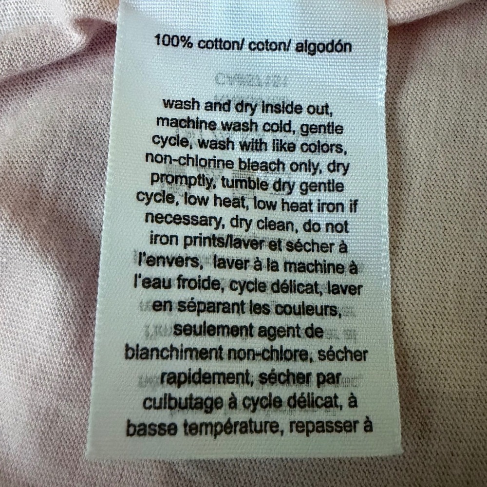 NEW Tommy Hilfiger Jeans T-Shirt Pink Large Logo Cotton Size 2X Lightweight 90s - Picture 8 of 10